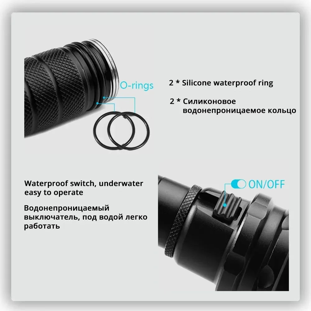 Torcia Subacquea Pro